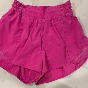 Lululemon Athletica Fuchsia Athletic Shorts